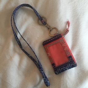 Vera Bradley Wallet/Lanyard